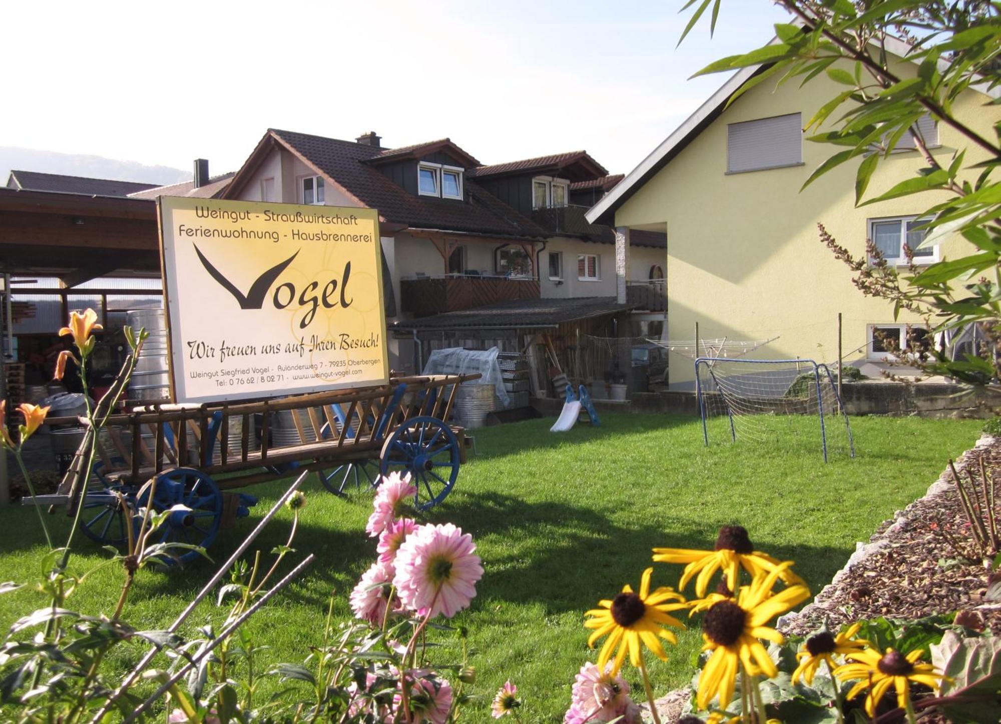 フォグツブルクWeingut & Strausswirtschaft Vogelアパートメント エクステリア 写真