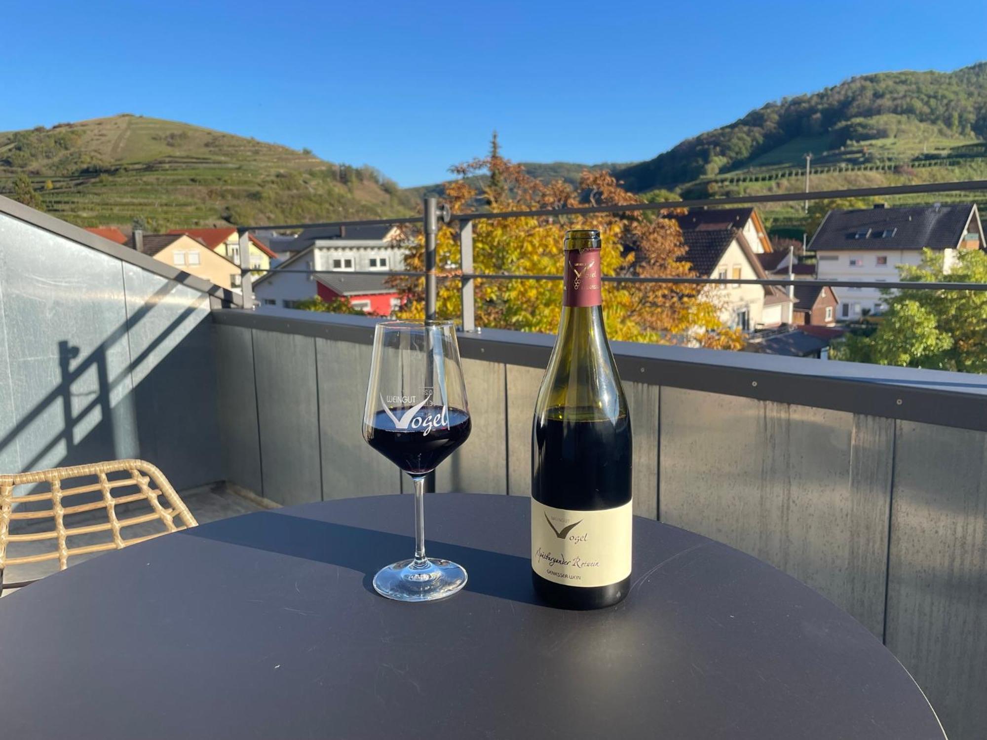 フォグツブルクWeingut & Strausswirtschaft Vogelアパートメント エクステリア 写真