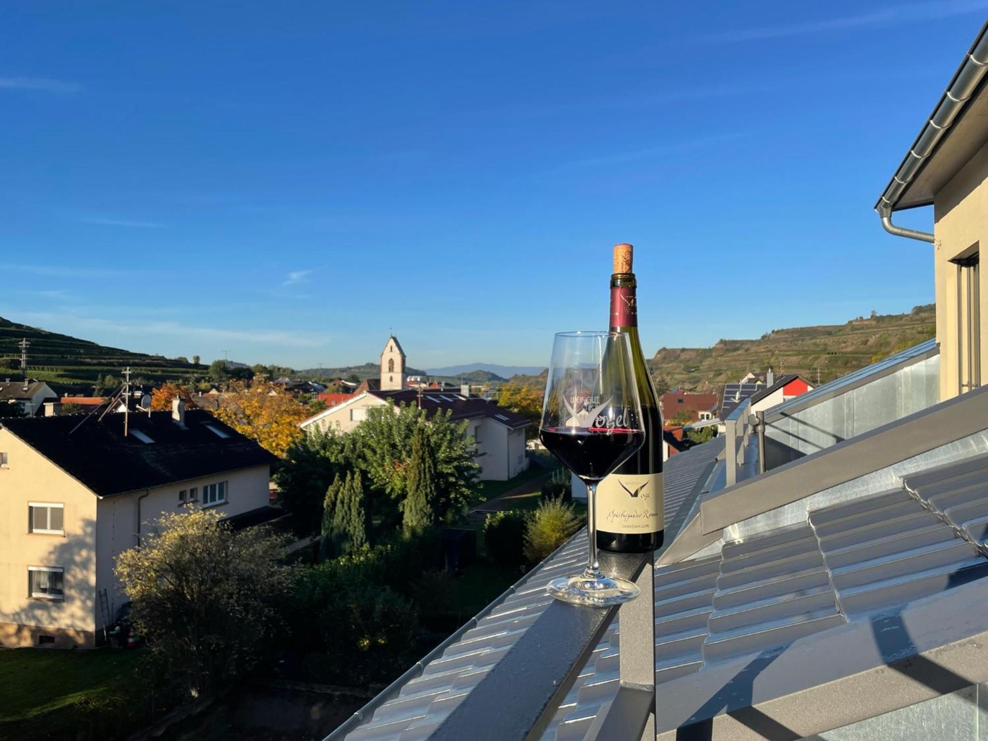 フォグツブルクWeingut & Strausswirtschaft Vogelアパートメント エクステリア 写真